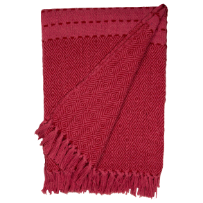 Plaid Birdie pink/r�d, 130x180 cm