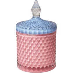 Bonbonniere, pink/bl, 17,5x10,5 cm