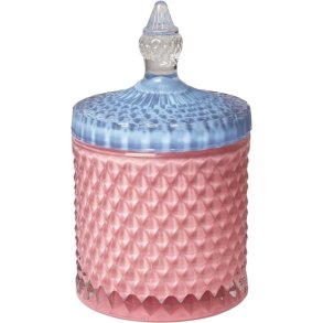 Bonbonniere, pink/bl�, 17,5x�10,5 cm