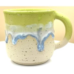 Keramik krus m/hank og citat-tekst "Min kone er hot"