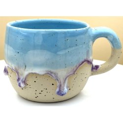 Keramik krus m/hank og citat-tekst "Sp�rg chefen"