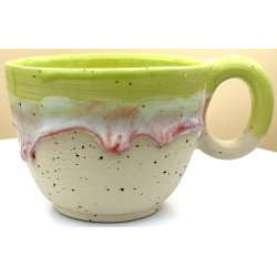 Keramik krus m/hank og citat-tekst "Smuksak"