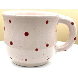 Keramik krus m/hank og citat-tekst "F�ck f�ck f�ck"