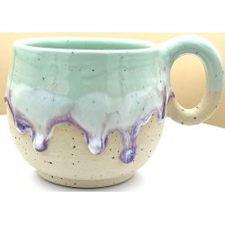 Keramik krus m/hank og citat-tekst "No shit sherlock"