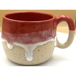 Keramik krus m/hank og citat-tekst "You�ll never walk alone"