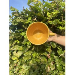 Keramik krus m/hank og citat-tekst "Nej blev der sagt"