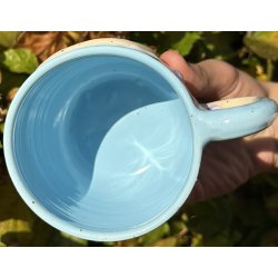 Keramik krus m/hank og citat-tekst "All you need is vitamin sea"