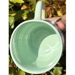 Keramik krus m/hank og citat-tekst "What the fuck"