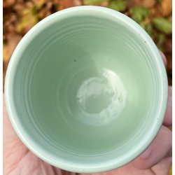 Keramik krus uden hank  grn m/lyserd lbeglasur