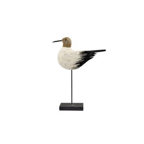 M�ge/Stand 36x28 cm tr� antik hvid