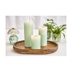 Bloklys Rustic 15x7 cm jade gr�n