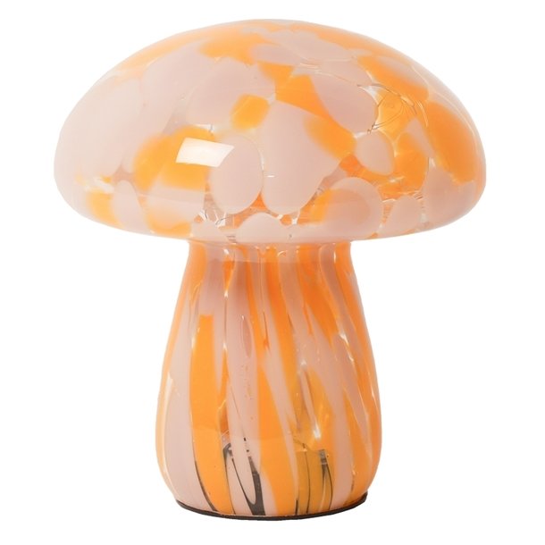 Mushy lampe i pink-orange 17cm hj og 15cm