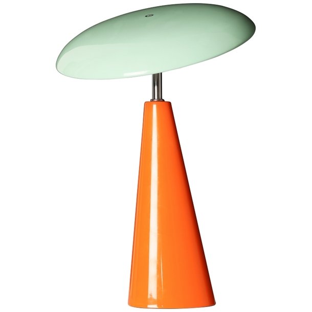 Lampe The Audrey i orange/lys/mint, 33 cm hj og 23cm