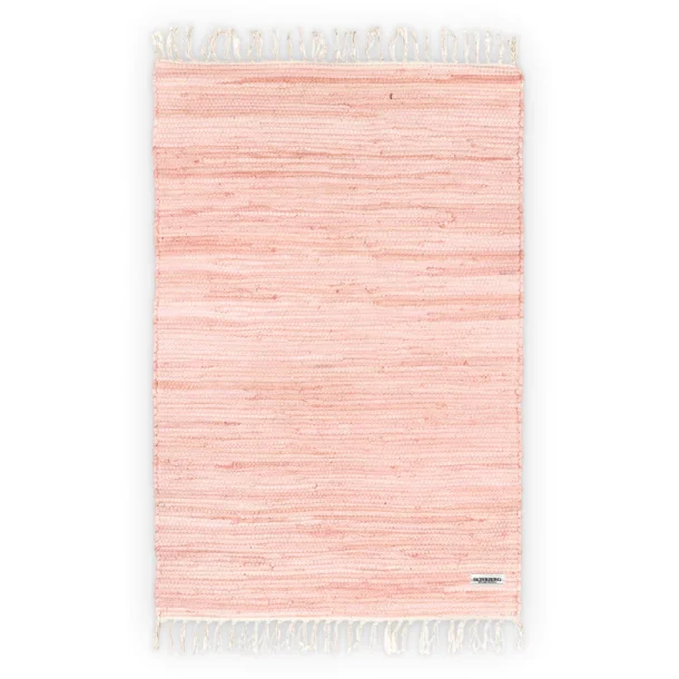 Tppe i farven rosa, B60xL90 cm