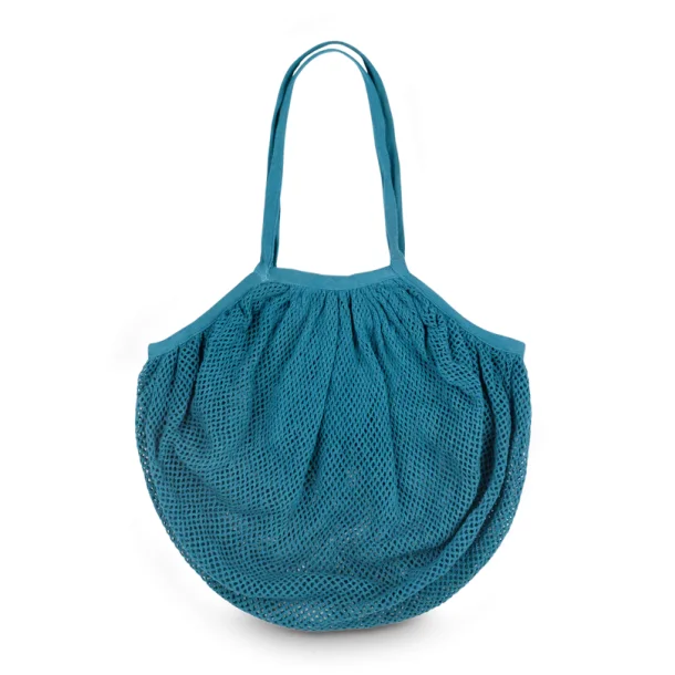 Indkbsnet Tapestry i mrkebl bomuld